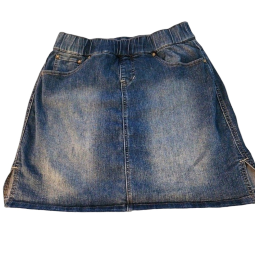 Jag denim MINI skirt sz 8/29